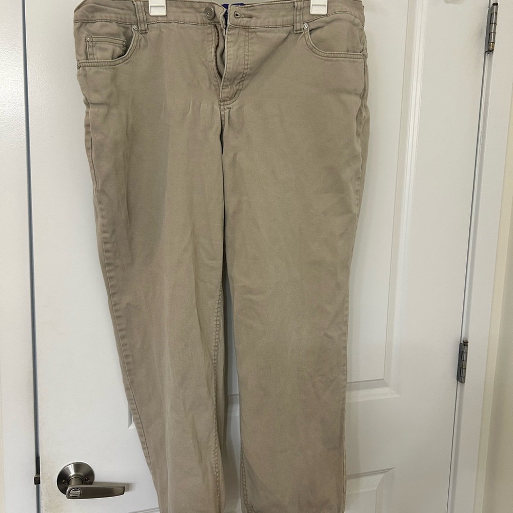Women's Tan Jeans